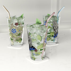 Day of the Dead Pint Glass, 16oz