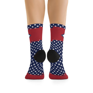 RWB Stars 3/4 MTB Socks