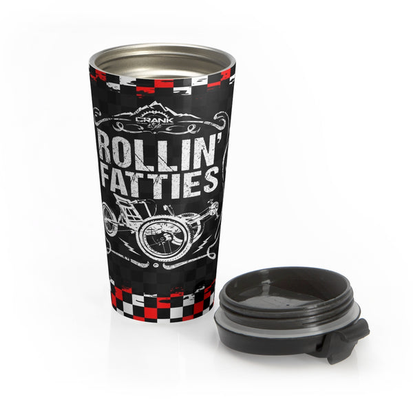 Red & Bleek Rollin Fatties Fat Tad Stainless Steel Travel Mug