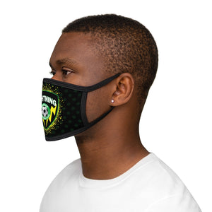 Thick Strap "Lightning" Face Mask