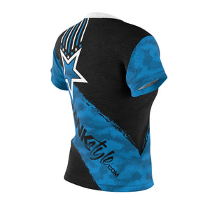 Women's Blu | Blk Camo Star MTB Jersey