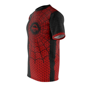 Men's CS Red & Black Web MTB Jersey