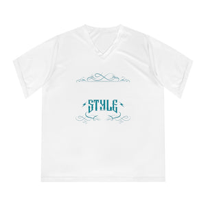 Women's Performance Vintage Crank Style V-Neck T-Shirt