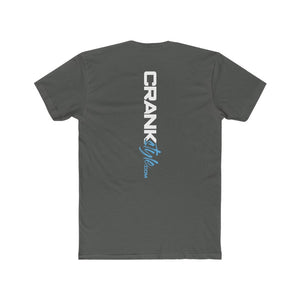 CS Blue/white Emblem Crew Tee