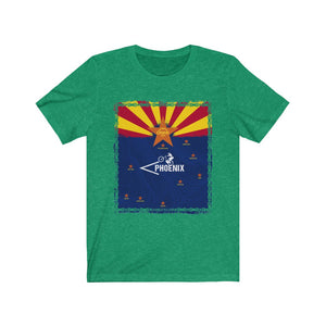 Unisex Arizona Phoenix MTB Trails Short Sleeve Tee