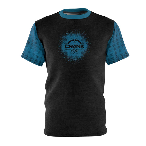 Crank Style Star Blue & Black MTB Jersey