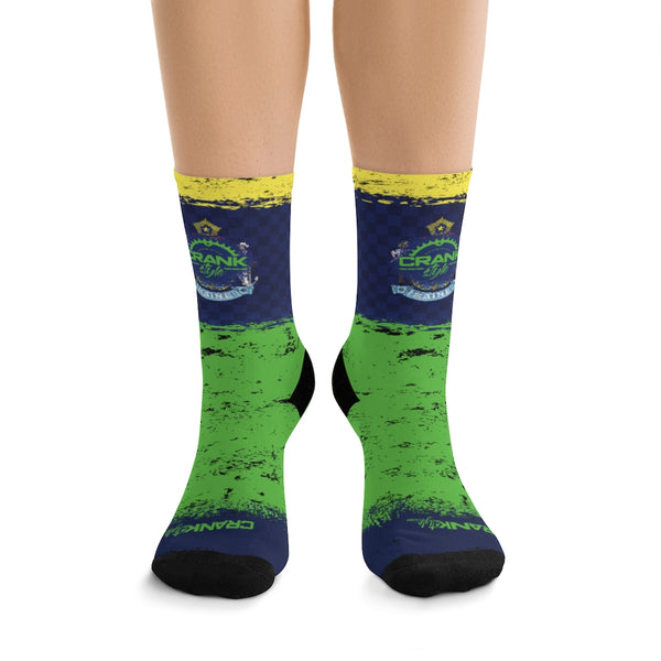 Maine State Flag 3/4 MTB Socks