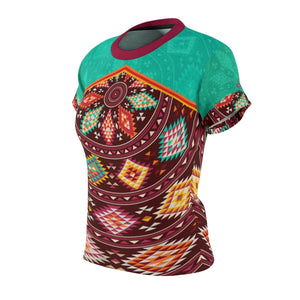 Women's American Indian Aztec Pattern MTB Jersey