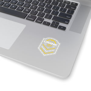 CS Emblem Yeller/White Sticker