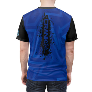 Graffiti Crank Style Blue MTB Jersey