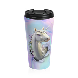 Gracie Unicorn Stainless Steel Travel Mug