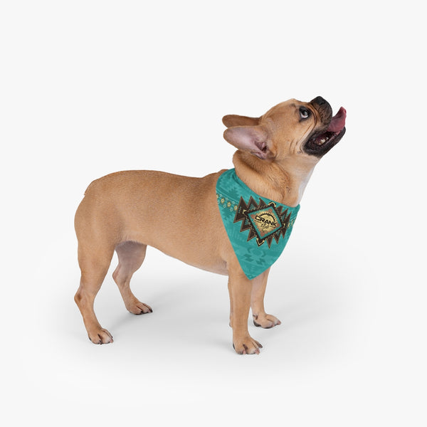 Crank Style's SW Aztec Style Pet Bandana  This custom Crank Style dog bandana is a great way to add some personality to your pet and represent your favorite brand. Made of soft-spun polyester, the fabric will not bunch or irritate your pet’s skin. While animals already have their own character, a custom pet bandana can help bring things to the next level. Now your little furry friends can crank in Style, Crank Style!!! 