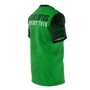 Men's Green Topo Team Loftus MTB DriFit Jersey