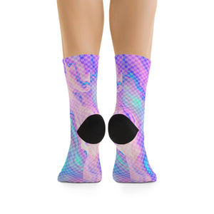 Gracie Fantasy Pattern 3/4 MTB Socks