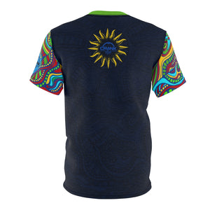 Introducing Crank Style's Psychedelic Bicycle Day MTB Jersey, the perfect combination of style and performance for shredding on the trails and beyond. This MTB jersey features a unique textured microfibre knit fabric that rapidly wicks sweat away from the skin, leaving you fresh and dry. Its soft and comfortable feel against the skin makes it a must-have for any MTBer.