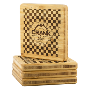 Checkerboard Bamboo Coaster