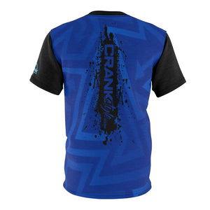 Graffiti Crank Style Blue MTB Jersey