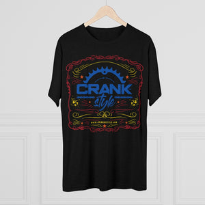 Men's Vintage Arizona Crank Style Tri-Blend Crew Tee