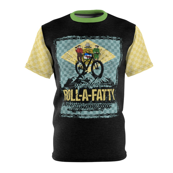 Men's RollaFatty Delaware State Flag Chain  MTB Jersey