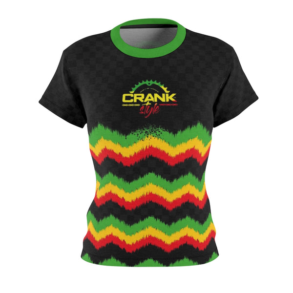 Women's Rasta Chevron MTB Jersey