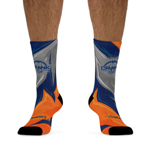 Unisex AZ Racing Stripes 3/4 MTB Socks