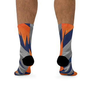 Unisex AZ Racing Stripes 3/4 MTB Socks