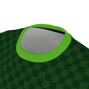 Men's Green Mountain Checker MTB DriFit Jersey