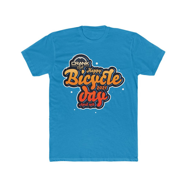 Men's 2021 Bicycle Day Cotton Crew Tee