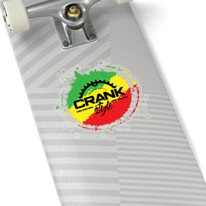 Rasta Crank Style Sticker