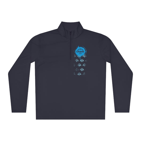 Unisex Quarter-Zip Drifit lightweight Base Layer  MTB Pullover