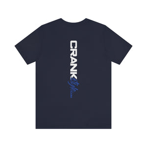 Unisex Dark Royal Blue CS Paint Drip Jersey Short Sleeve Tee
