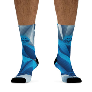 Unisex Polygonal 3/4 MTB Socks