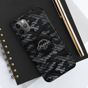 Carbon Fiber Camo Tough Phone Cases