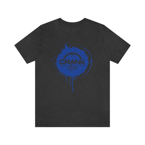 Unisex Dark Royal Blue CS Paint Drip Jersey Short Sleeve Tee