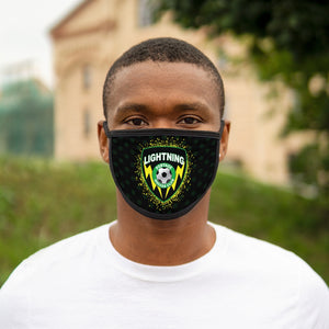 Thick Strap "Lightning" Face Mask