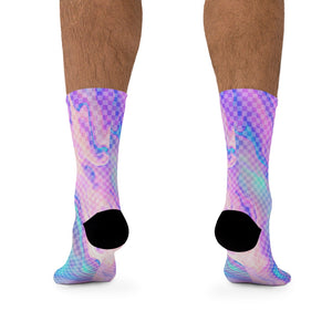 Gracie Fantasy Pattern 3/4 MTB Socks
