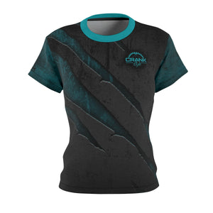 Women's Scratched Metal "Teal" MTB Jersey