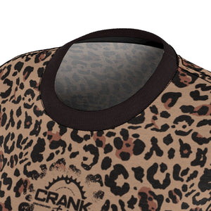 Leopard Print MTB Jersey