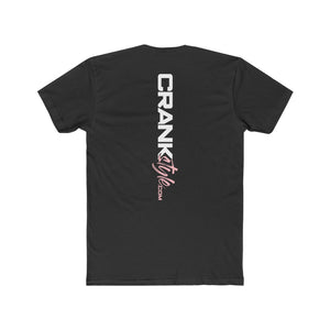 Men's Pink & White CS Chain Emblem Tee