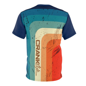 Men's 80's Retro Style Dri-Fit Mountain Bike Jersey