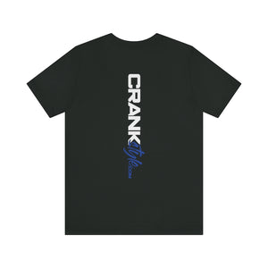 Unisex Dark Royal Blue CS Paint Drip Jersey Short Sleeve Tee