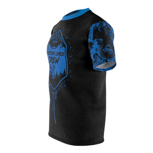 Men's Sketchy Lines Crew Black & Blue MTB Jersey