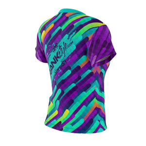 Ladies Abstract Check MTB Jersey