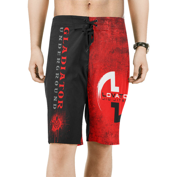 Gladiator Underground RED MMA Boardshorts