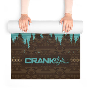 Crank Style's SW Aztec Foam Yoga Mat