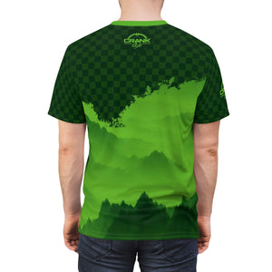 Men's Green Mountain Checker MTB DriFit Jersey