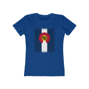 Women's Colorado Check Tee