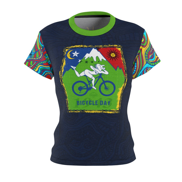Ladies Psychedelic Bicycle Day MTB Jersey