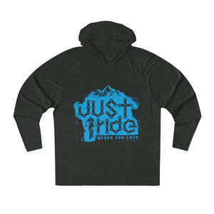 Just Ride Tri-Blend Hoodie