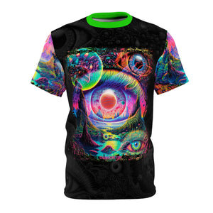 Men's Psychedelic Trippy Eyes MTB DriFit Jersey